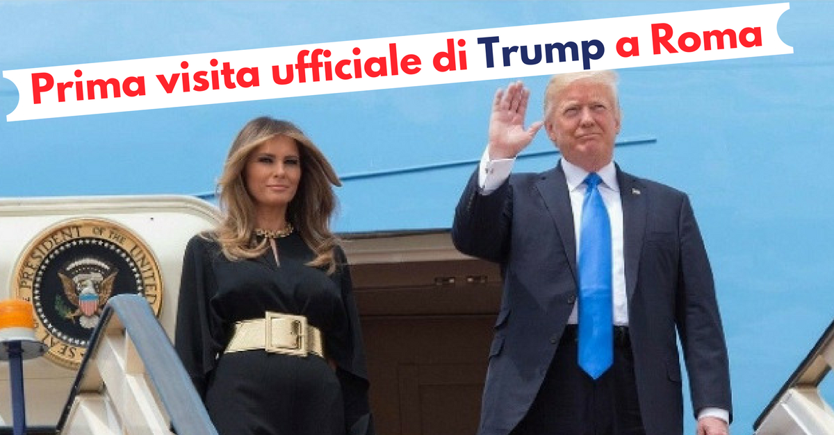 Prima visita ufficiale di Trump a Roma 2 - Commercity Blog