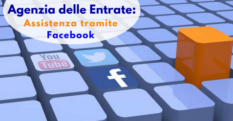 Agenzia delle Entrate, assistenza tramite Facebook - Commercity Blog