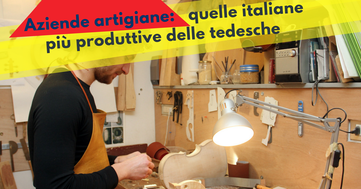 Aziende artigiane, quelle italiane più produttive delle tedesche - Commercity Blog