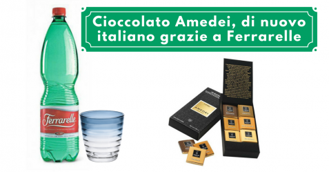 Cioccolato Amedei, di nuovo italiano grazie a Ferrarelle - Commercity Blog