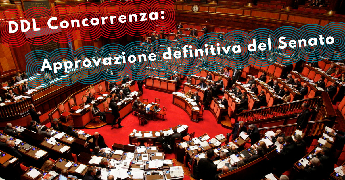 DDL Concorrenza - approvazione definitiva del Senato - Commercity Blog