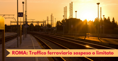 Roma, Traffico ferroviario sospeso o limitato 2 - Commercity Blog