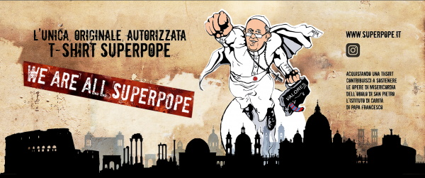 SuperPope t-shirt Poster - Commercity Blog