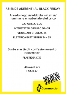 Aziende aderenti al Black Friday di Commercity 3 - Commercity Blog