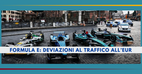 Formula E, deviazioni al traffico all’Eur - Commercity Blog