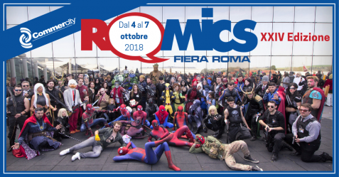 Romics, XXIV Edizione a Fiera di Roma - Commercity Blog