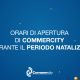 Orari Periodo Natalizio - Commercity Blog